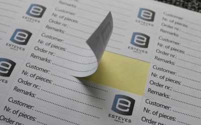 书写不干胶印刷、书写纸不干胶标签印刷